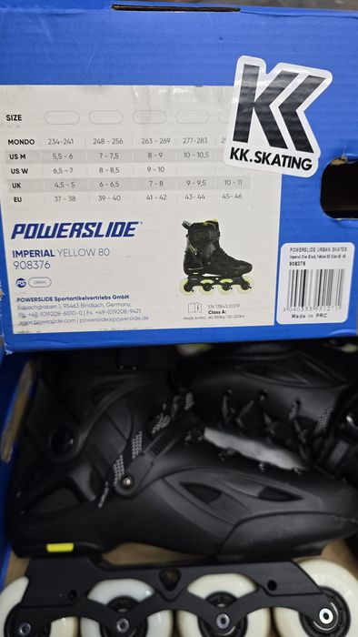 Rolki powerslide imperial EU 45-46 jak nowe  29-29.8 cm