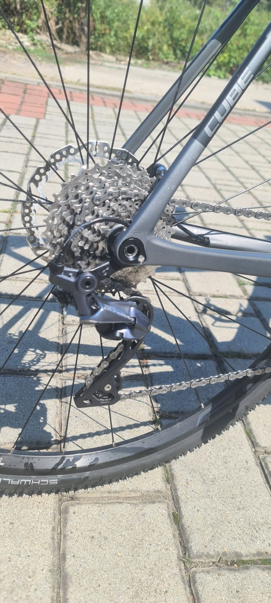 Rower Gravel Cube Cross Race c62 Pro Carbon rama 58 ultegra 105
