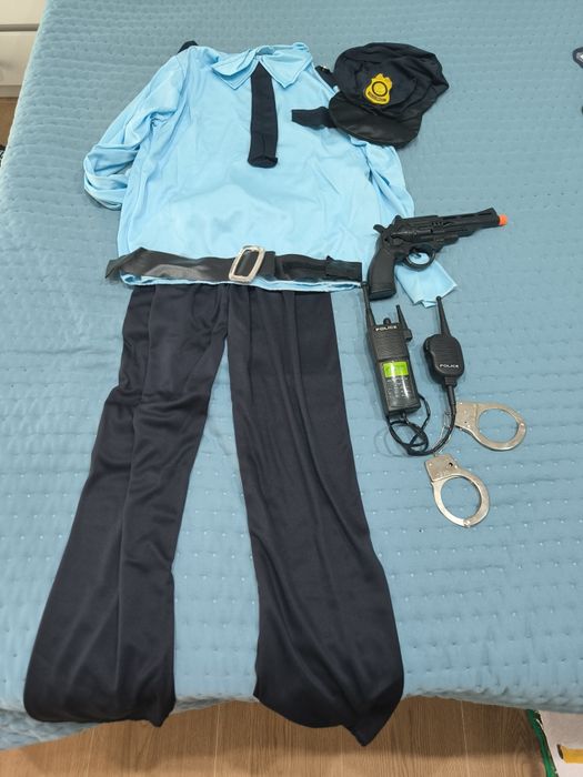 Disfarce Polícia Carnaval Festas Temáticas