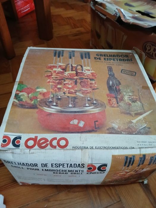 Fondue - batedeira - grelhador espetadas - fiambreira
