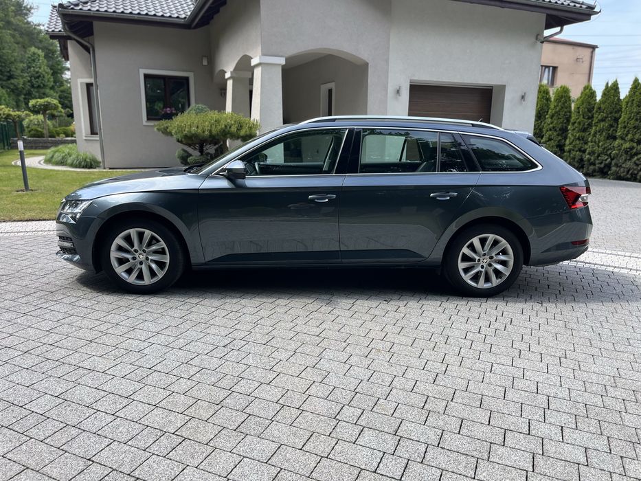 Skoda SuperB 2021-grudzień  faktura vat krajowy 2.0 TFSI 190K DSG