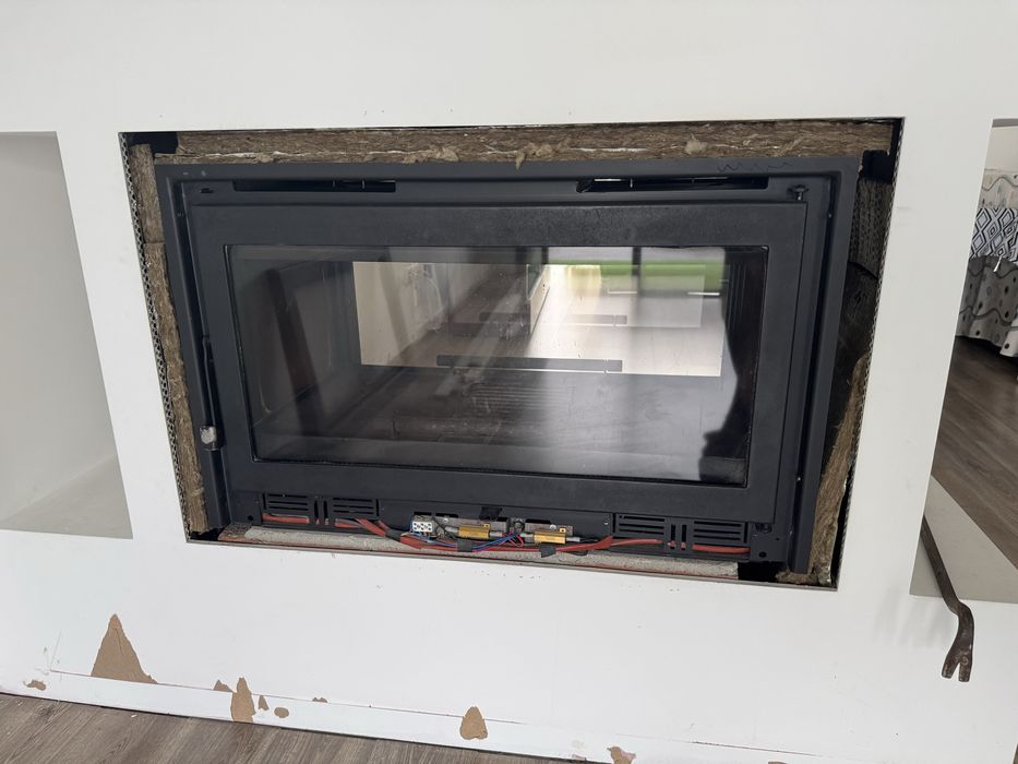 Recuperador de dupla face a lenha