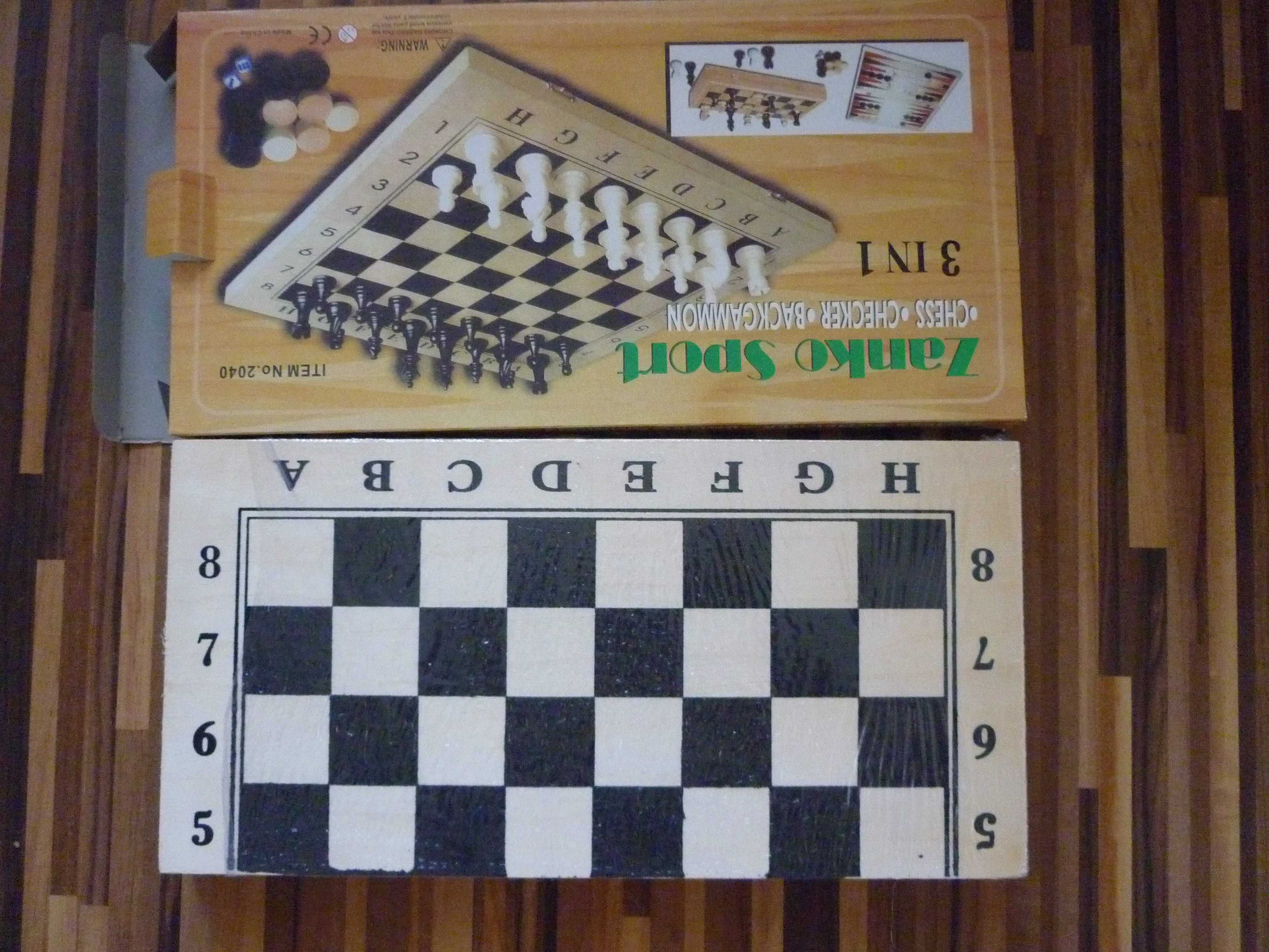 набір нарди-шахи, настільні ігри, 40*40 см, дерево дошка