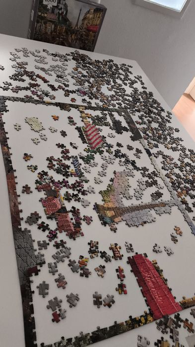 Quebra cabeça montado