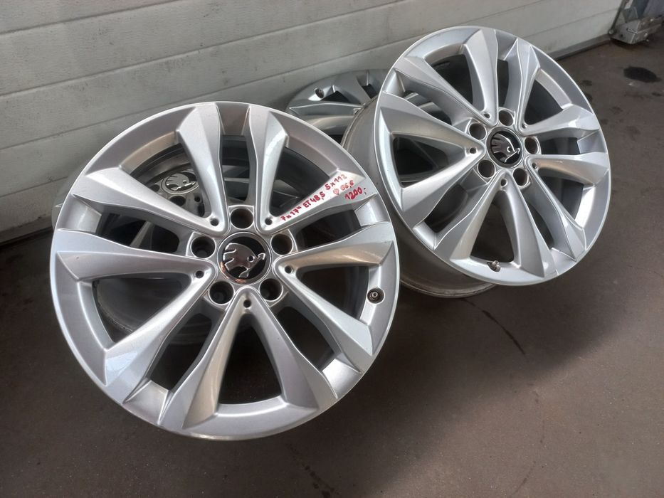 Alufelgi 17" 5x112 do Skoda