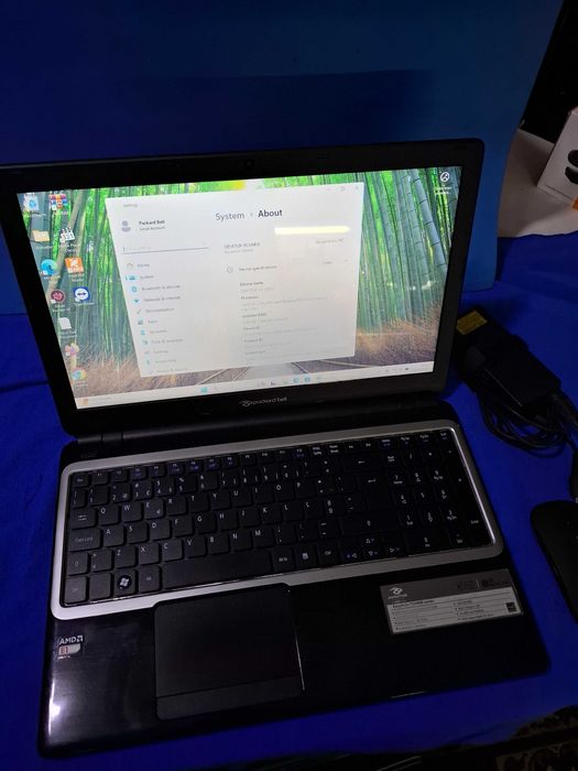 Packard Bell EaseNote TK windows 11 8gbram Disco ssd bateria autonomia