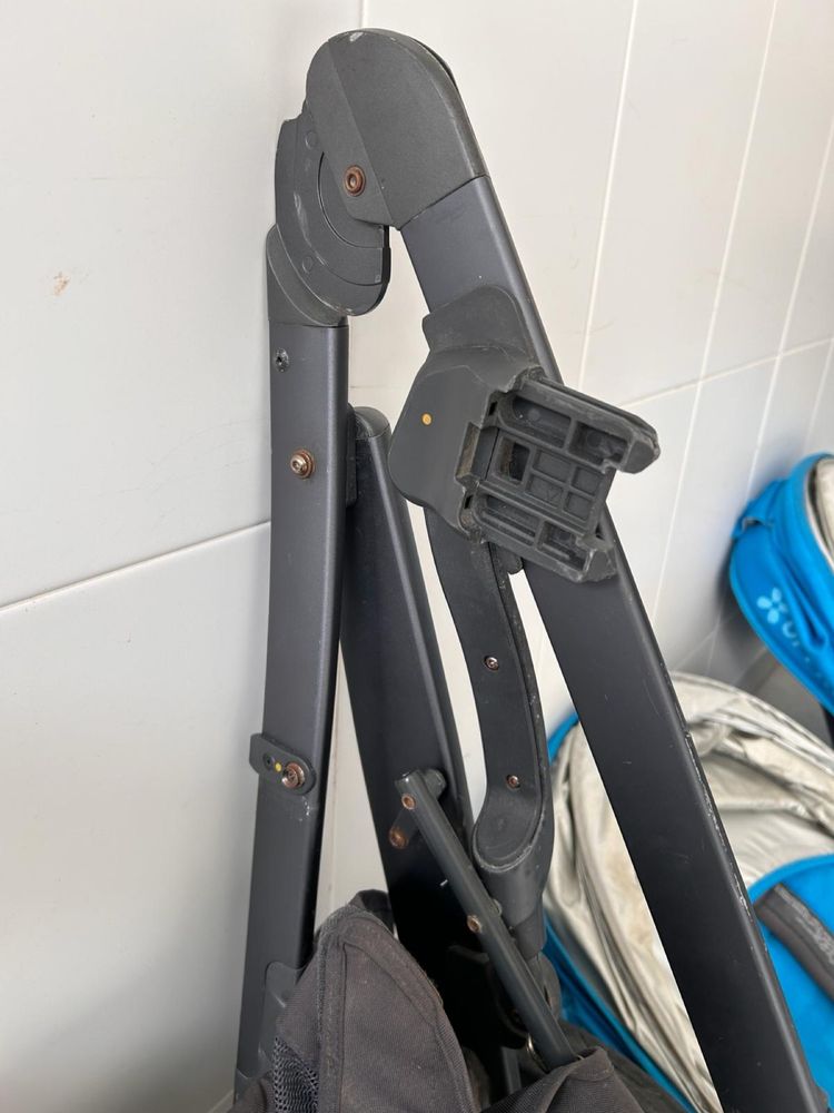 Carrinho de bébé uppababy duplo (inclui alcofa)