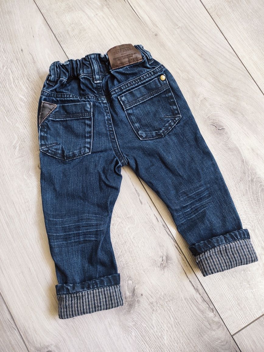 Spodnie dziecięce jeansowe / dżinsowe /  marka Next / rozmiar 74/80