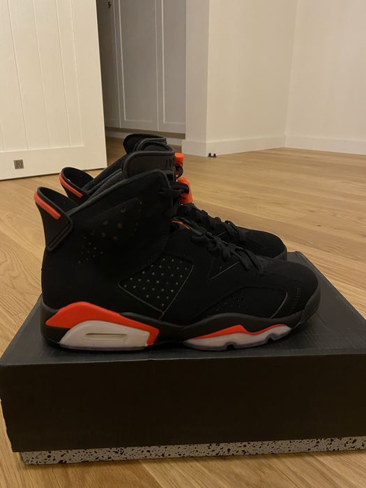 Nike Air Jordan Retro 6 Black Infrared 2019