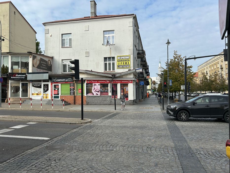 Lokal handlowo usługowy róg ulic Lipowej i Grochowej, Białystok.