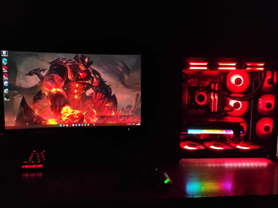 Desktop Gamer Topo de Gama RTX 3070 I7 12700k