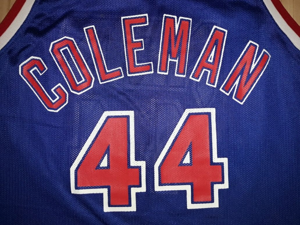 Koszulka L Champion New Jersey Nets Coleman 44 NBA