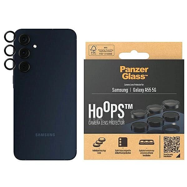 Ochrona aparatu PanzerGlass Hoops Camera na Samsung Galaxy A55/5G - z