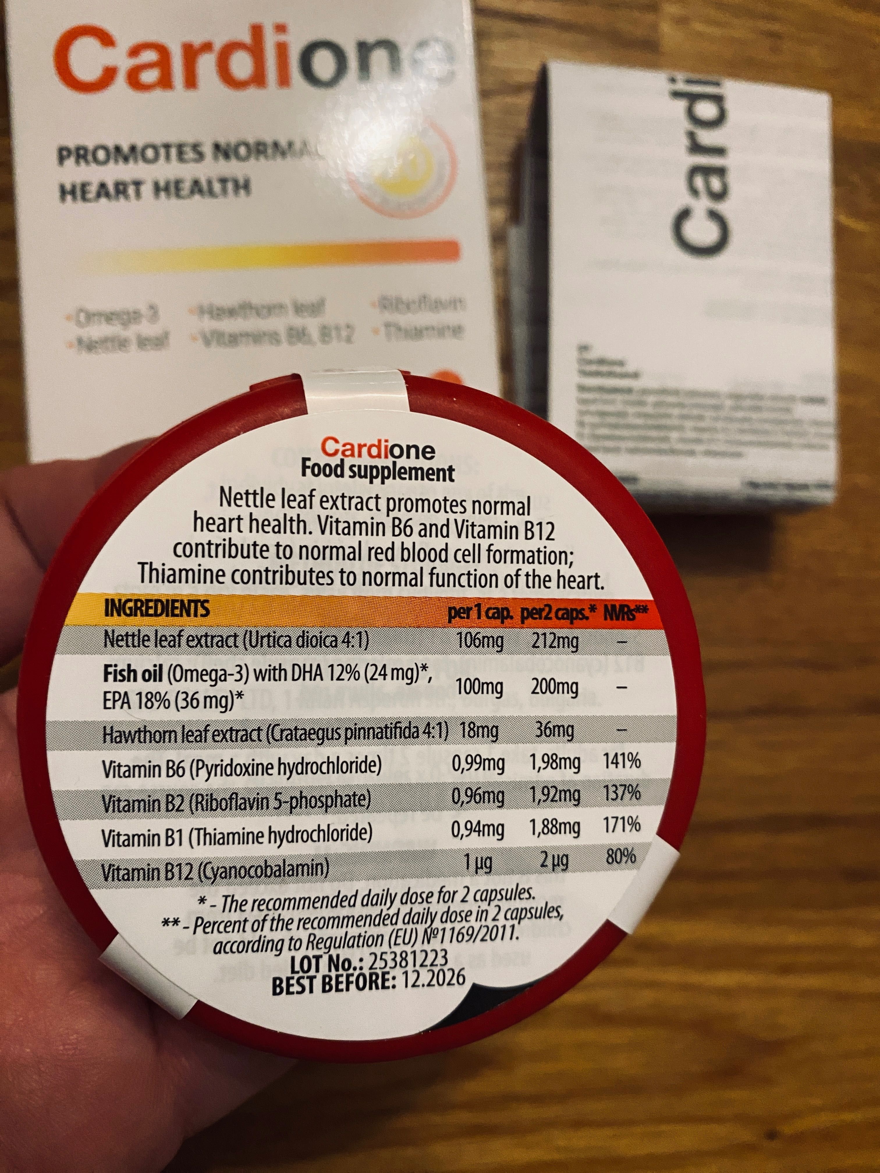 Cardione promotes normal heart health