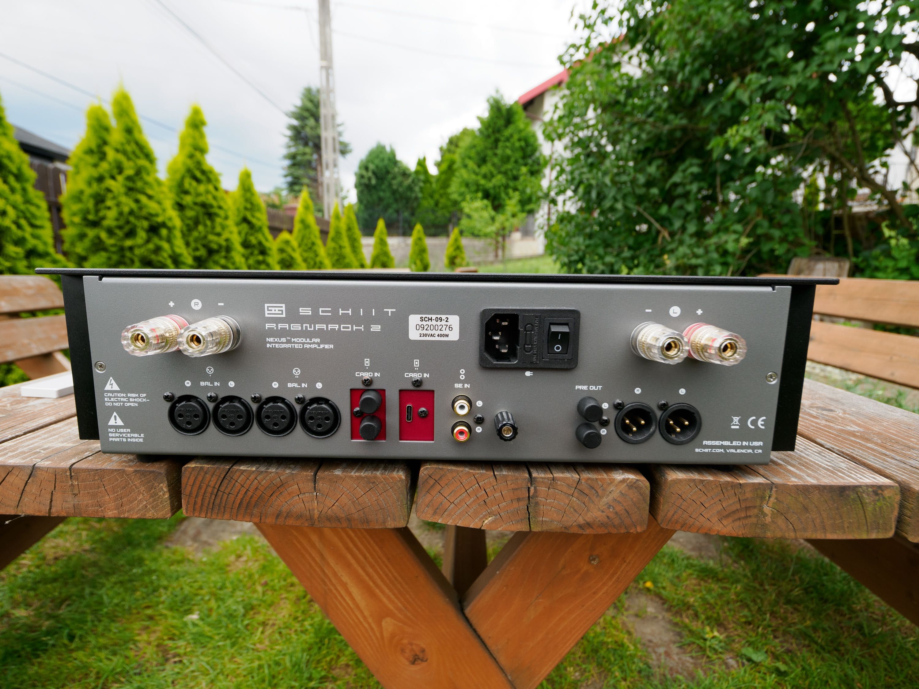 Schiit Ragnarok 2 - Gwarancja Wzmacniacz Kolumn+Słuchawkowy - XLR DAC