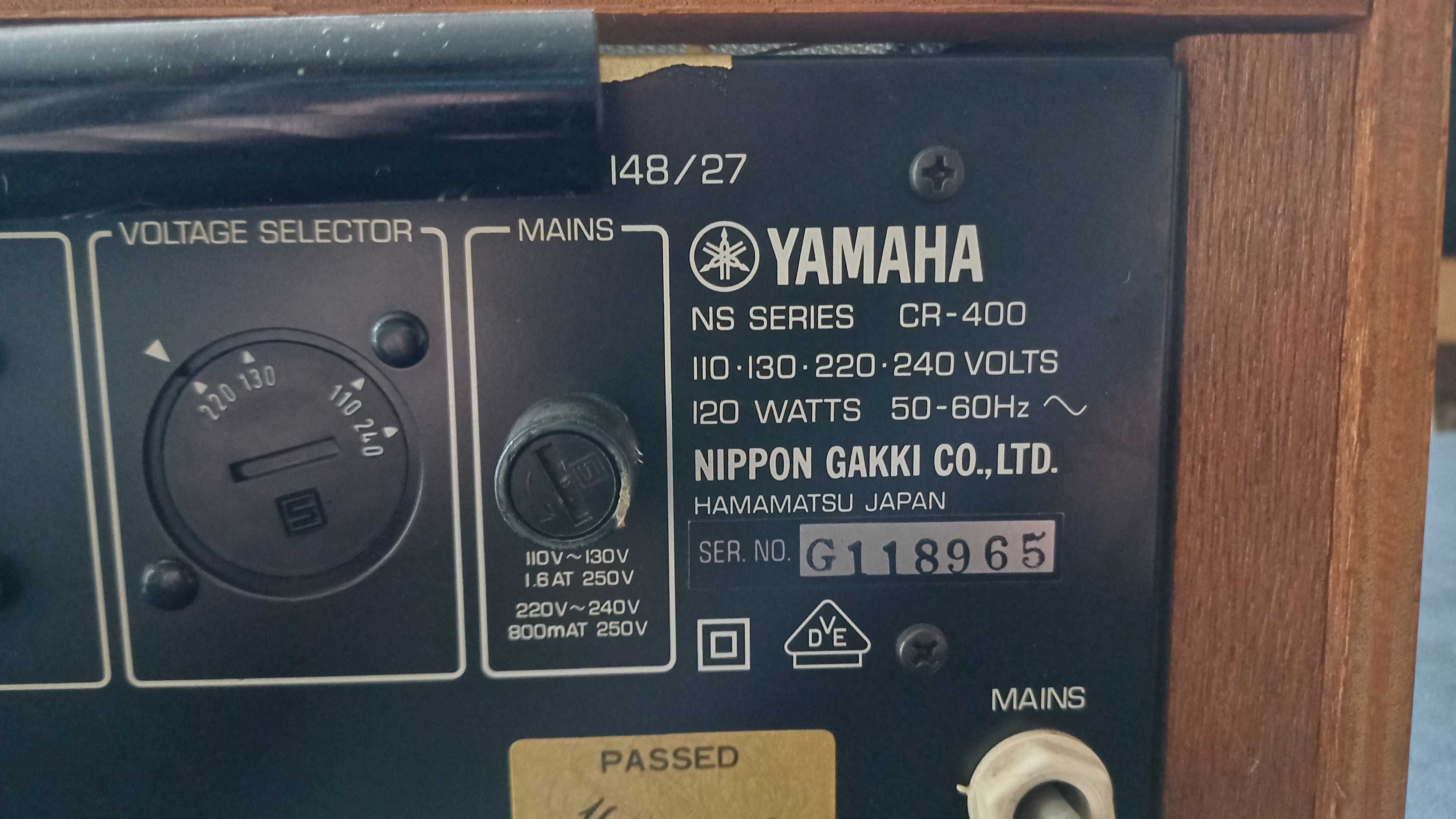 Wzmacniacz audio tuner FM YAMAHA CR-400