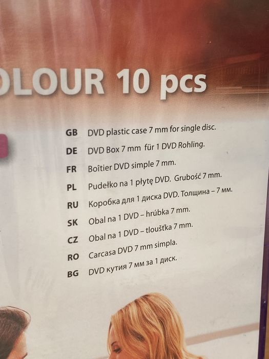 DVD case / коробки для DVD дисків / Slim Case