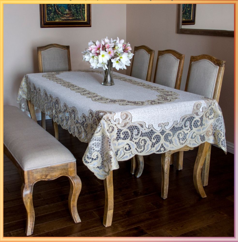 Likwidacja sklepu -50% na obrus żakardowy 100x150cm, różny wzór kolor