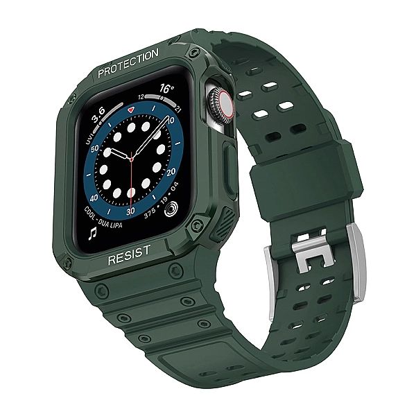 Protect Strap Band opaska z etui do Apple Watch 7 / 6 / 5 / 4 / 3 / 2