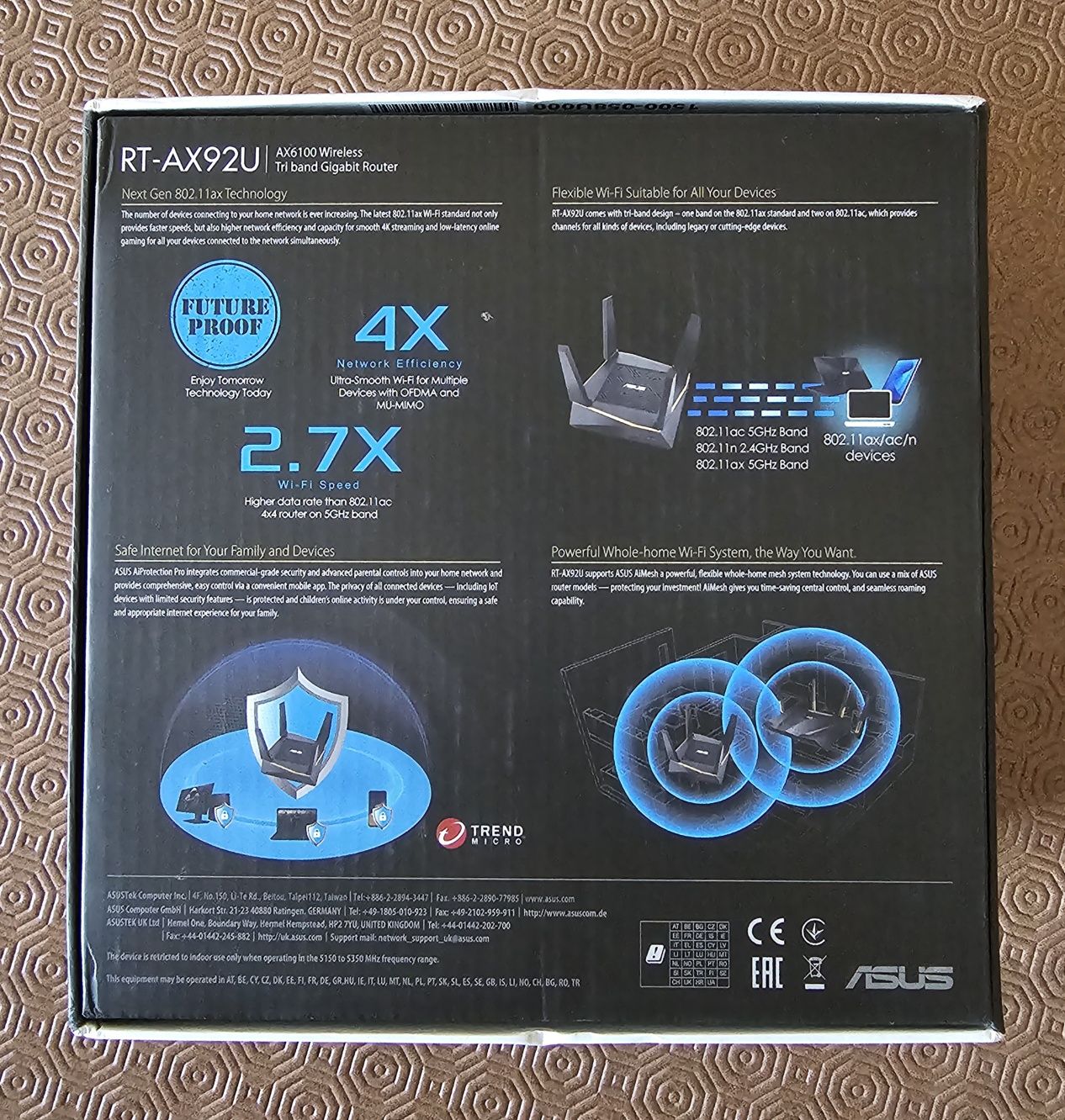 Router ASUS RT-AX92U