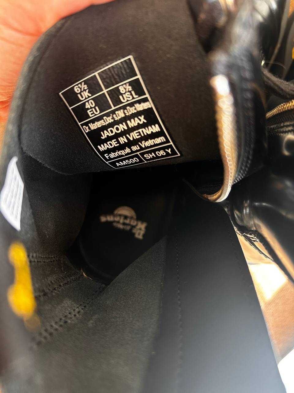 Оригінальні шкіряні Dr.Martens - Jadon Max