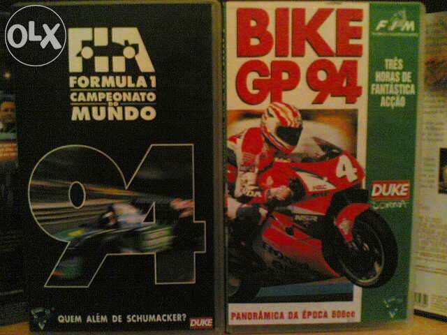 Filmes em VHS originais (6un)