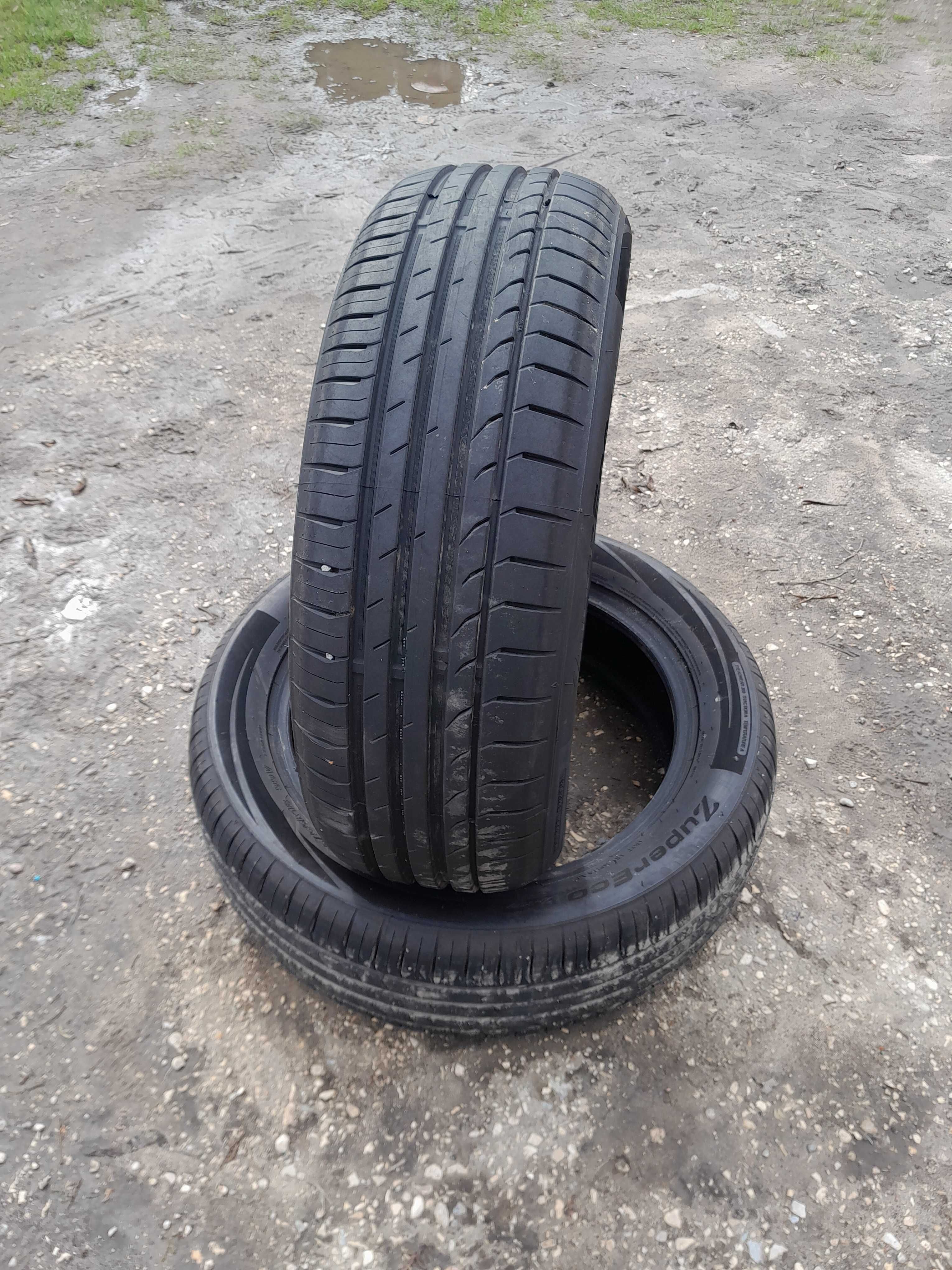 Opony letnie 215/55 18 R ok. 8mm bieżnika  2022r