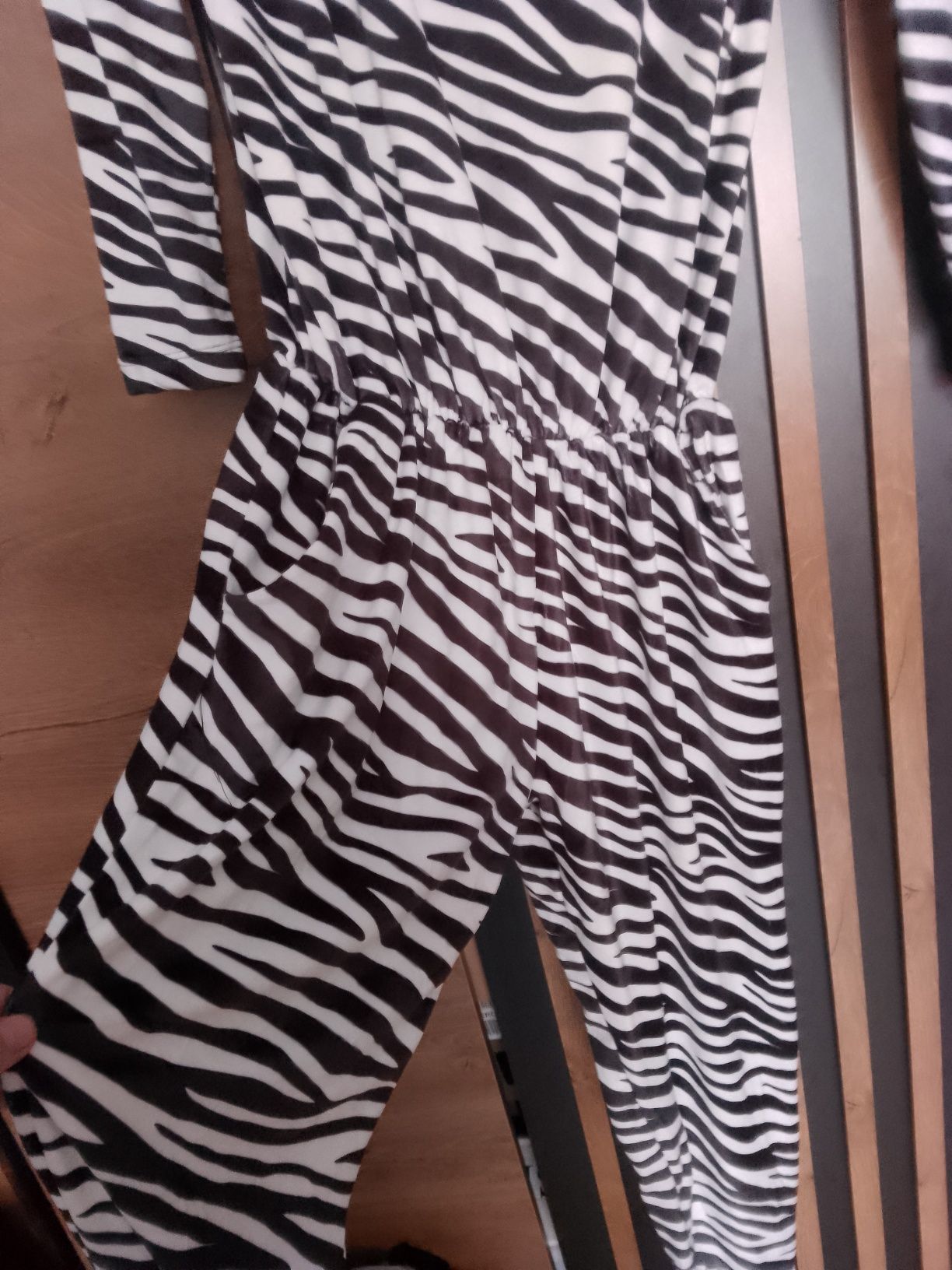Kombinezon damski zebra L/ xl