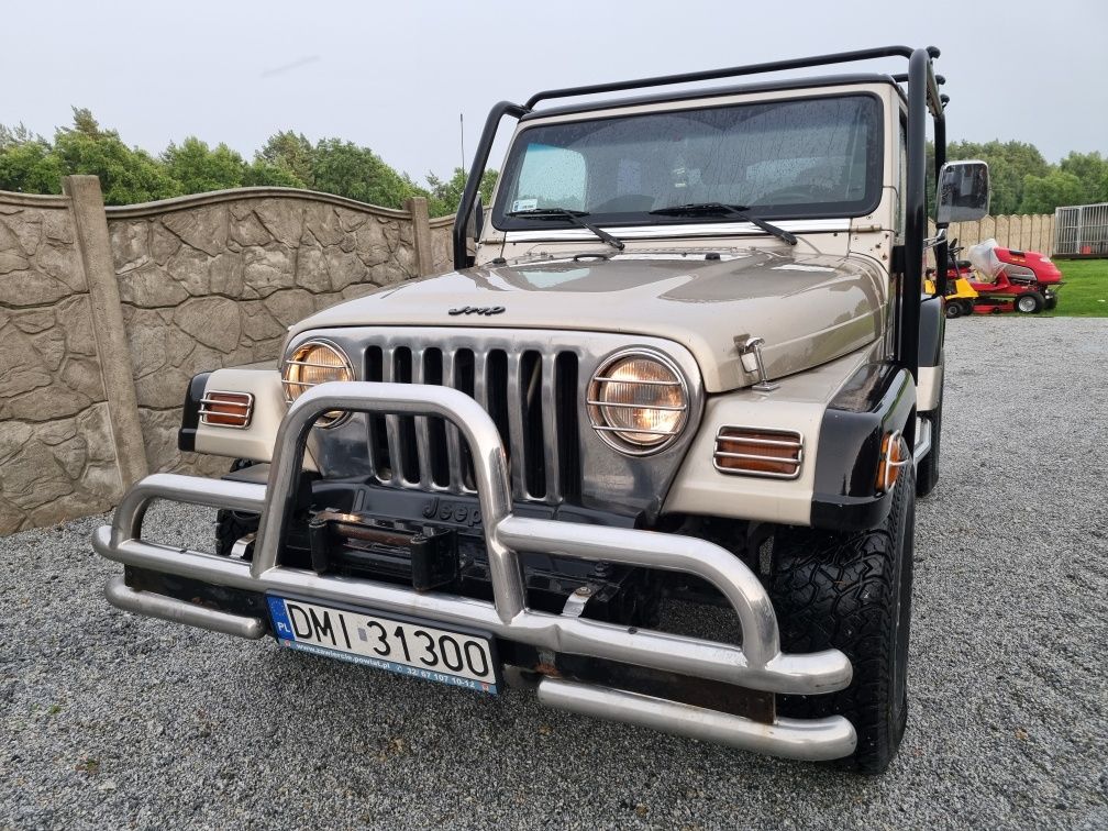 Jeep Wrangler TJ 2.5 Benzyna / 4x4 / doinwestowany!