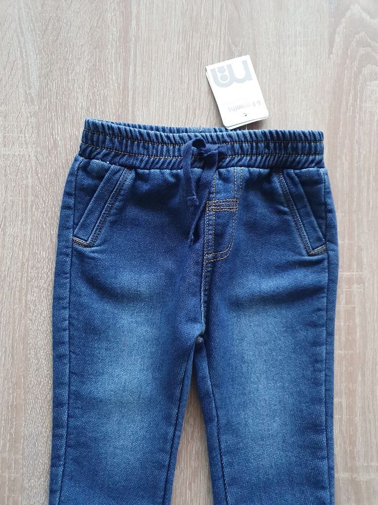 Mothercare Nowe super spodnie jeansy joggersy chłopięce 74 cm!