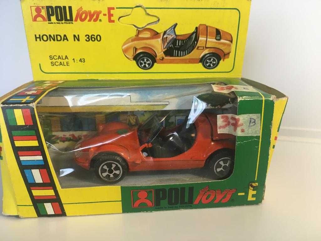 Honda N360 Zagato Cabriolet / Hondina Politoys (antiga) 1/43 como NOVO