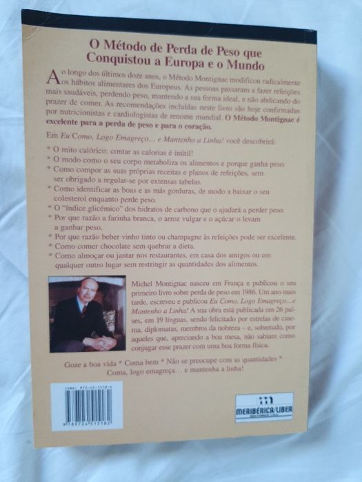 Eu Como, Logo Emagreço...e Mantenho a Linha de Michel Montignac