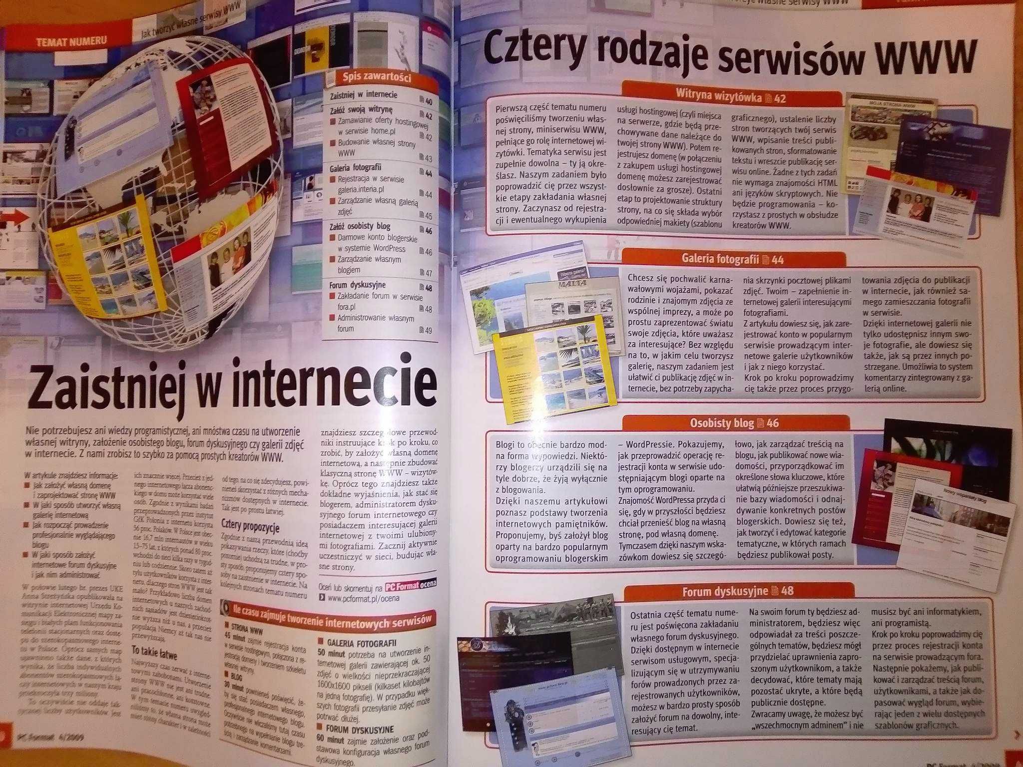 PC Format 4 2009 kwiecień (104) Gazeta + płyta CD Czasopismo