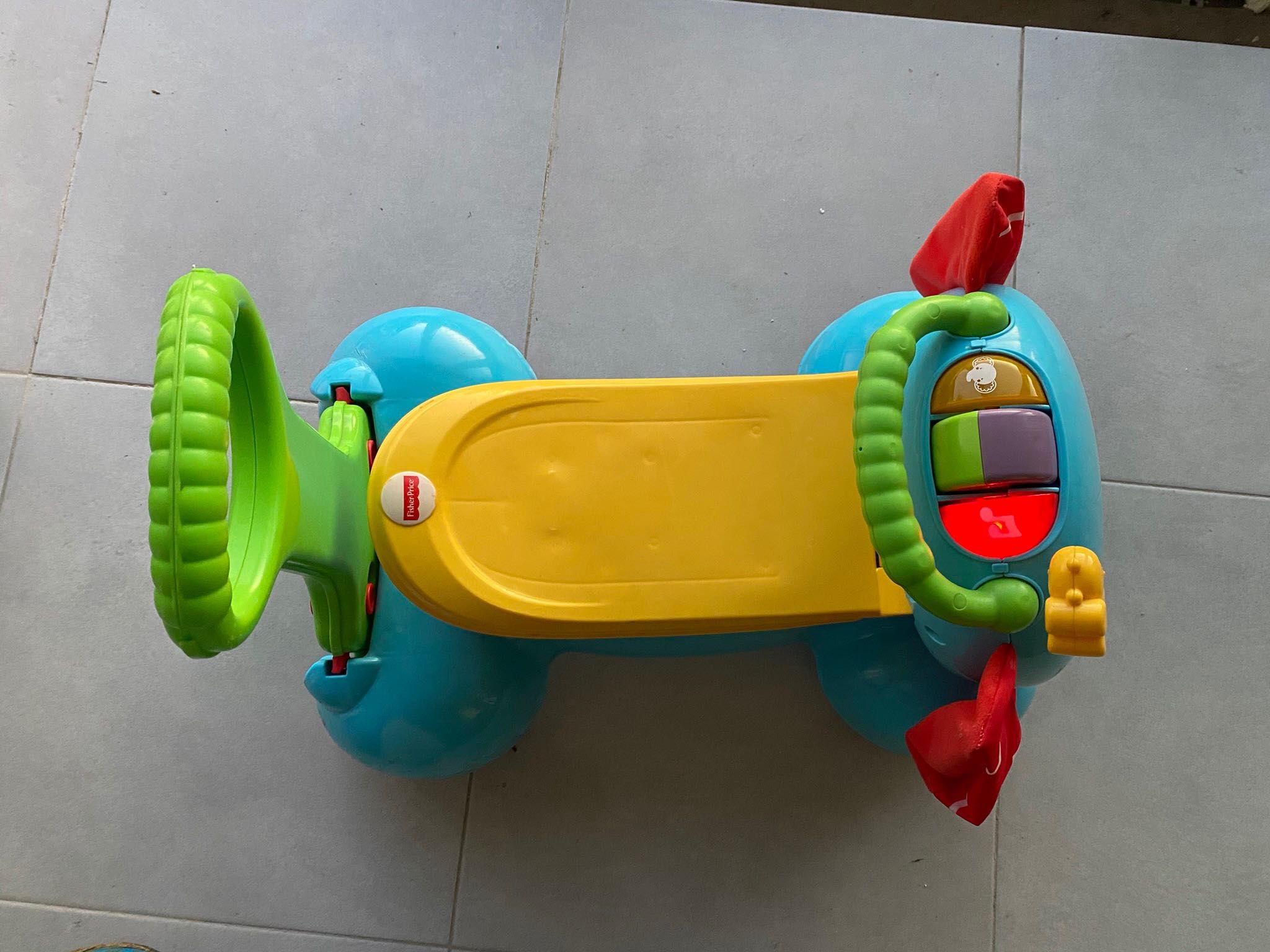 Fisher-Price Słonik-Chodzik Jeździk Skoczek 3W1