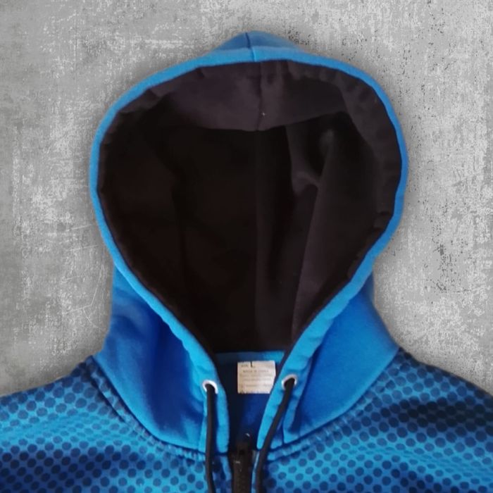 Temu Zíper azul - Tamanho L