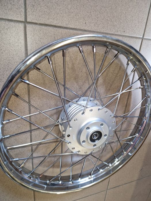 Fabrycznie Nowe wycentrowane koło r16" Romet kadet polo pegaz chrom pl