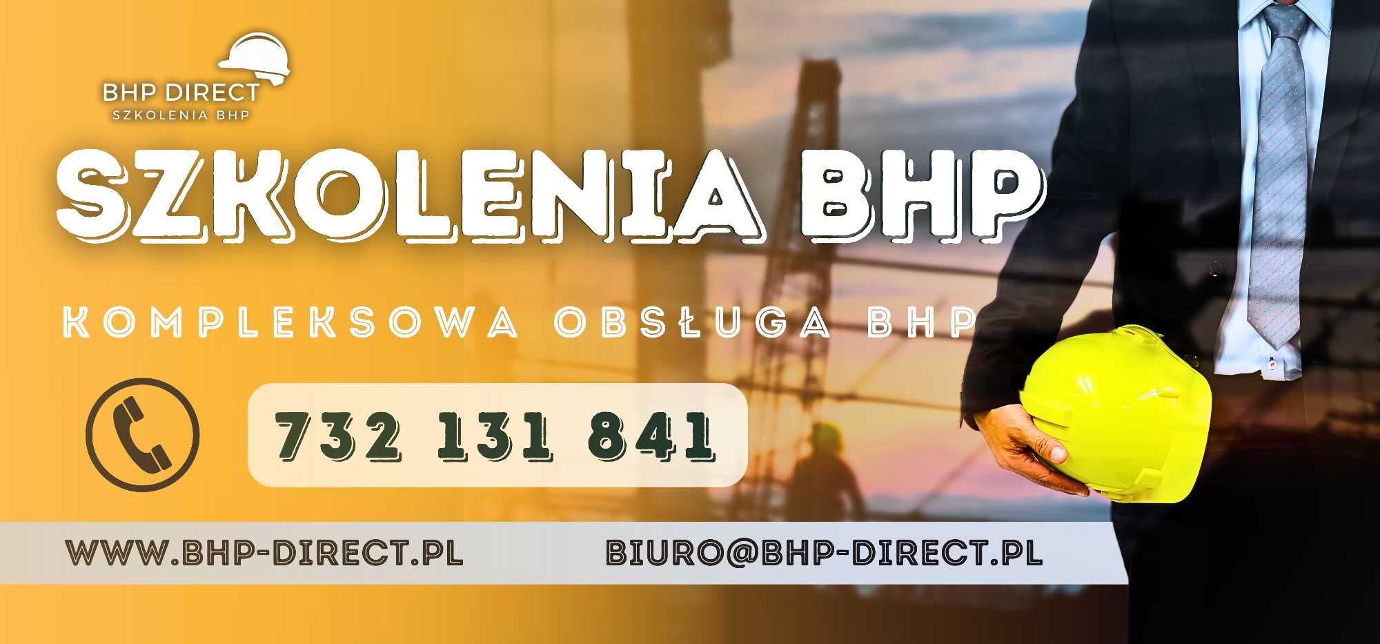 BHP szkolenia, online oraz stacjonarnie, promocja -50%