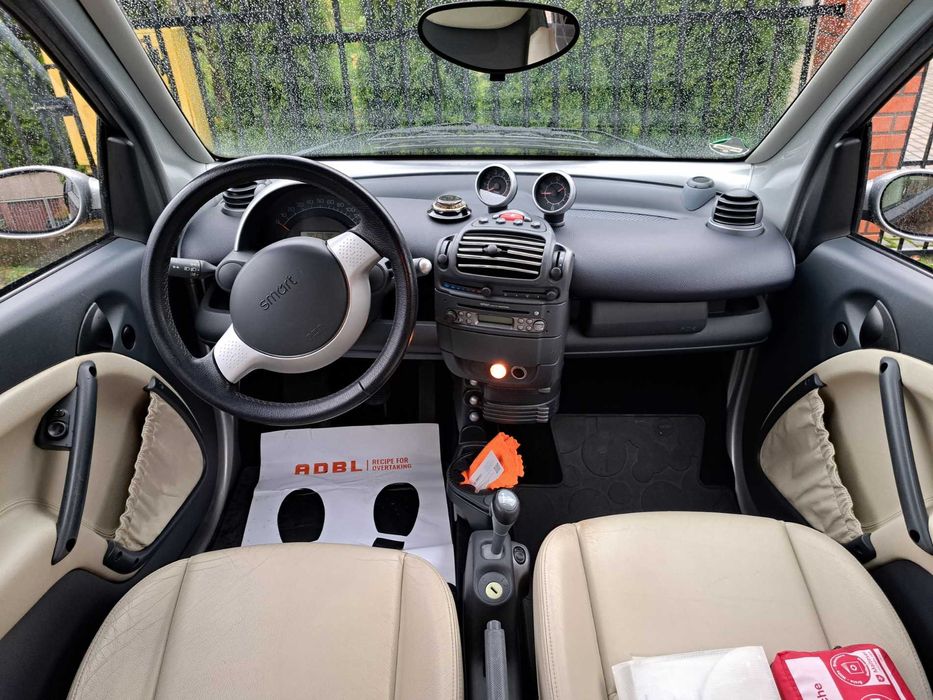 Smart Fortwo Coupe Grandstyle 2006 – 131 500 km – Skóry, Alufelgi