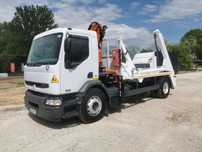 Renault Premium 270DCi + żuraw HDS Atlas 105.2 + Bramowiec MEILLER 12t Kontener  Premium 270DCi Bramowiec MEILLER 12t + żuraw HDS Atlas 105.2 rotator