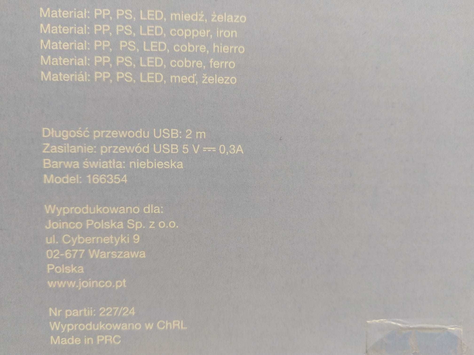 NOWA Neon Chmurka Led Dekoracja Ścienna Lampka USB SMUKEE