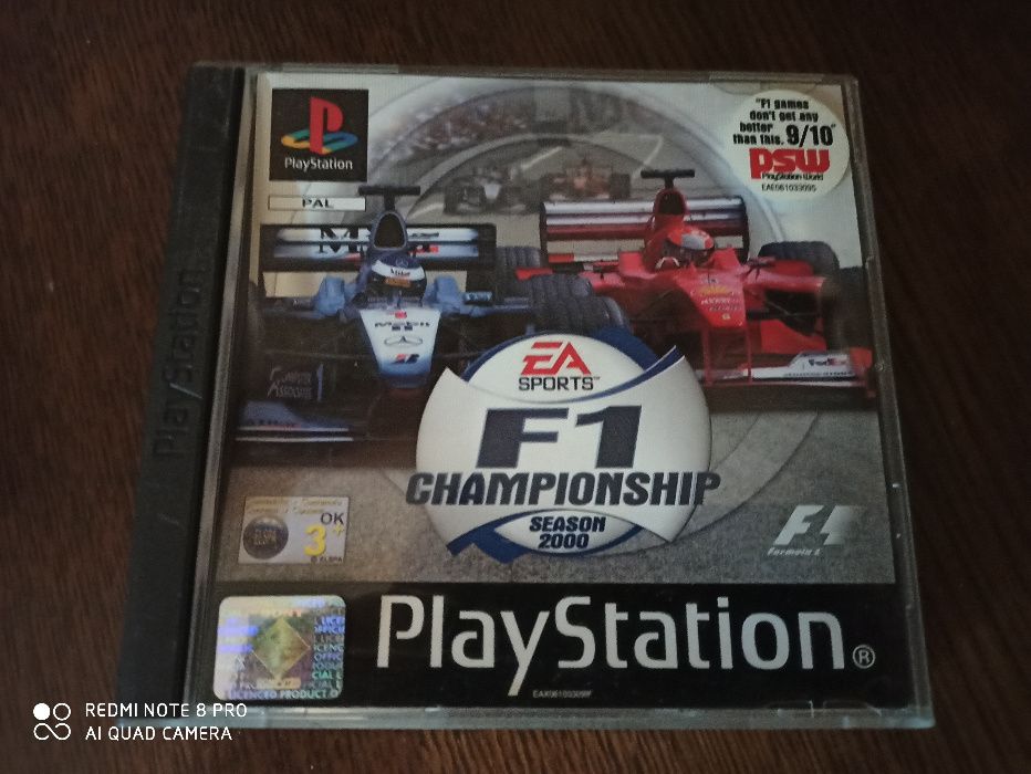 Gra playstation 1 Superbike 2000 Formula F1