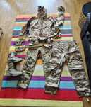 Zestaw mundur multicam: buty + mundur + dodatki