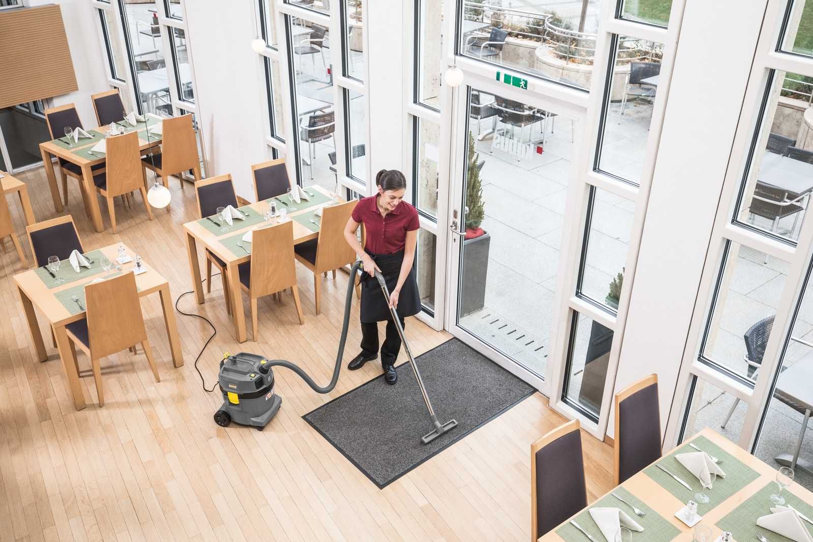 Karcher profesjonalny odkurzacz NT 22/1 ap te L otrzepywanie filtra