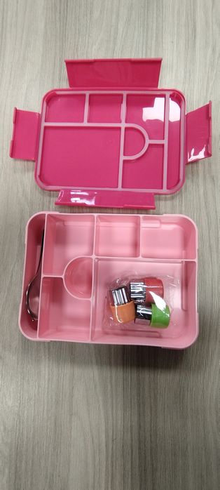 Pojemnik na lunch różowy