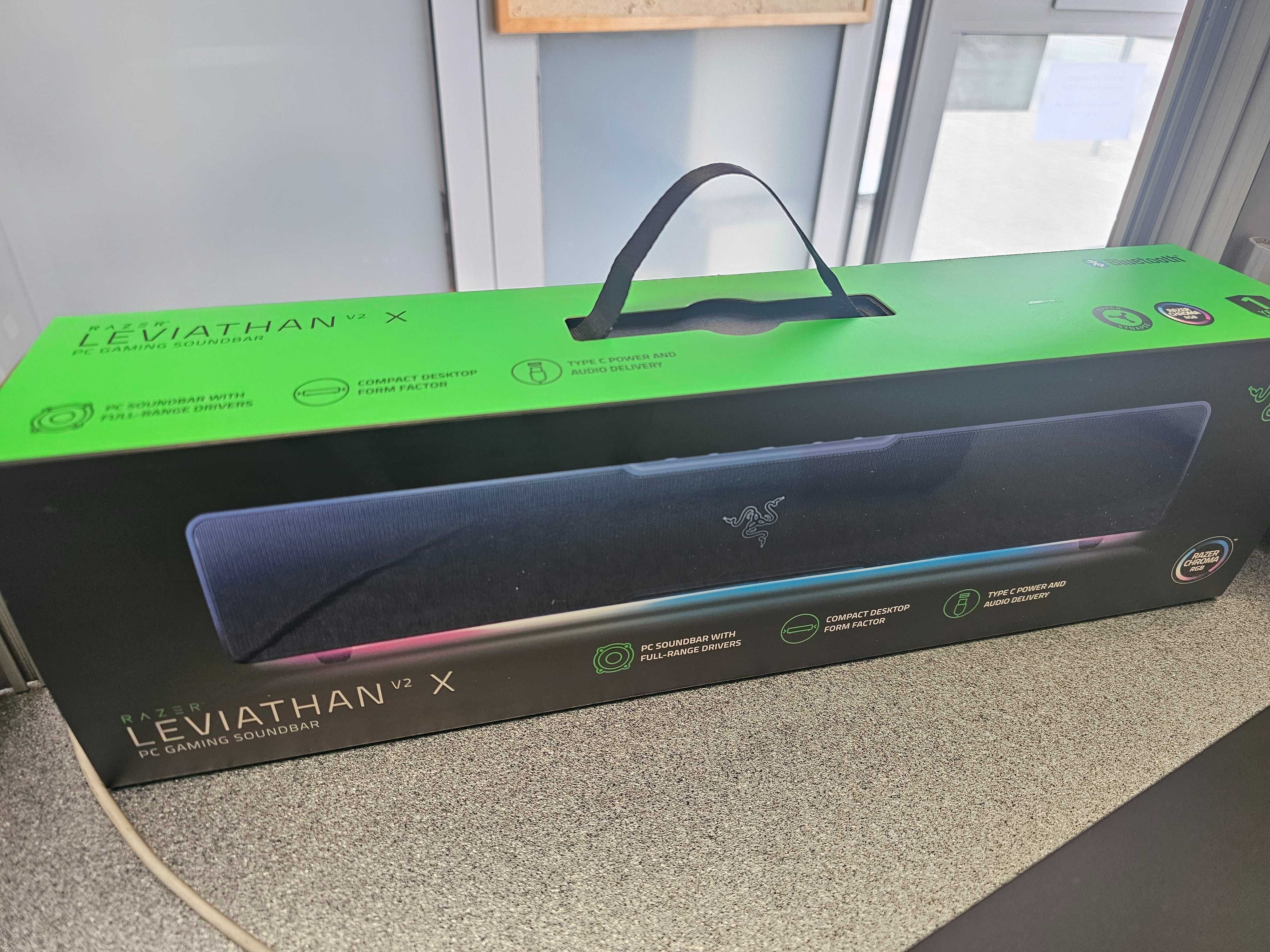 Głośnik Bluetooth soundbar gamingowy RAZER Leviathan V2 X