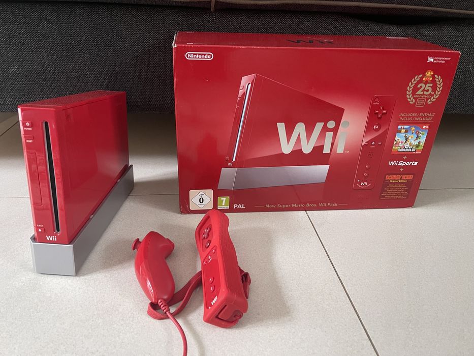 Konsola Nintendo Wii Super Mario jak Nowa