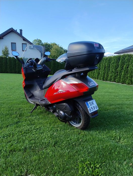Aprilia Atlantic 125-skuter w cenie rowera