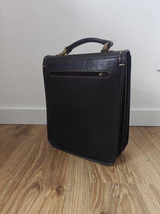 Шкіряна сумка портфель