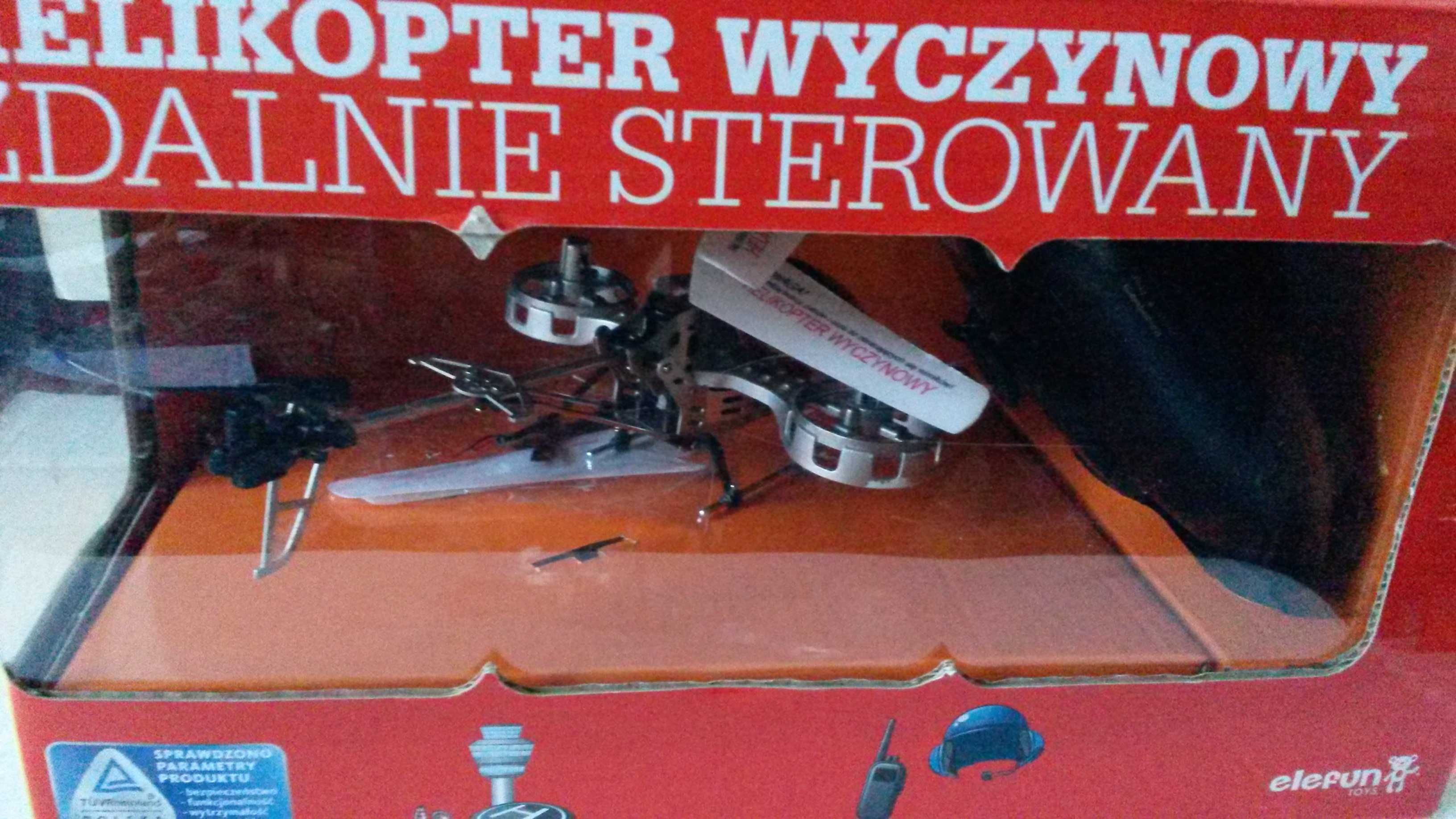 Helikopter wyczynowy zdalnie sterowany ELEFUN 2,4 GHz