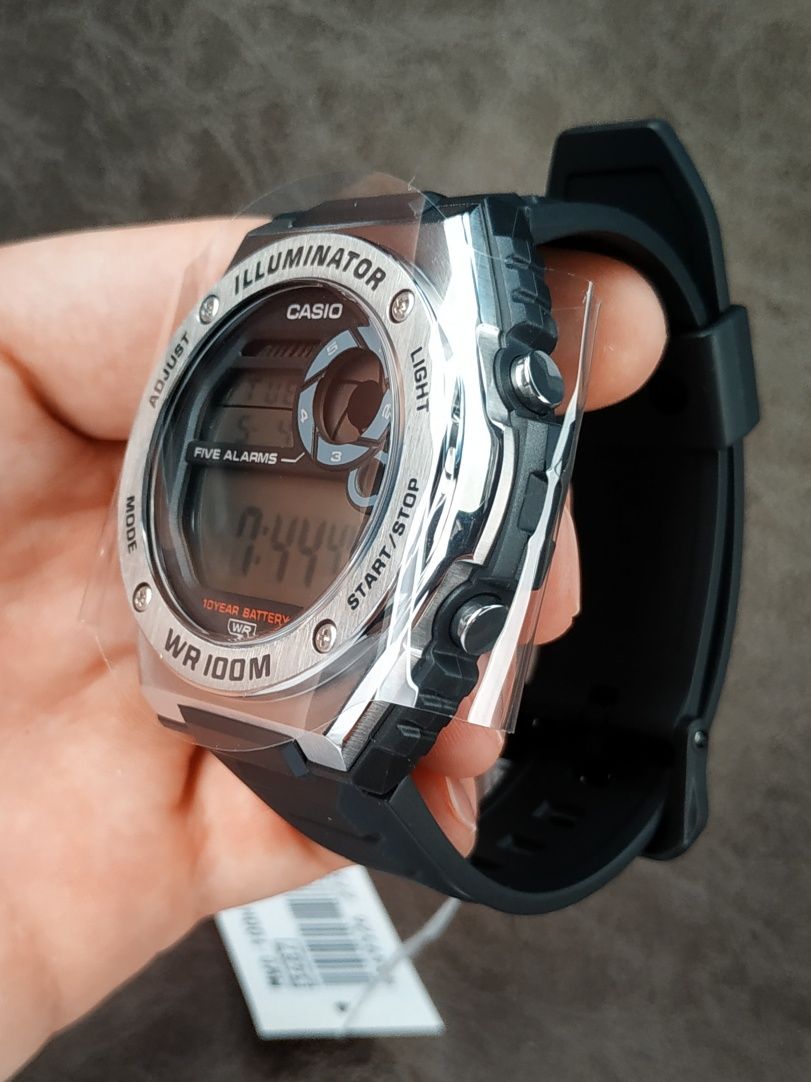Годинник чоловічий Casio MWD-100H-9AVEF Оригинал Гарантия Часы мужские